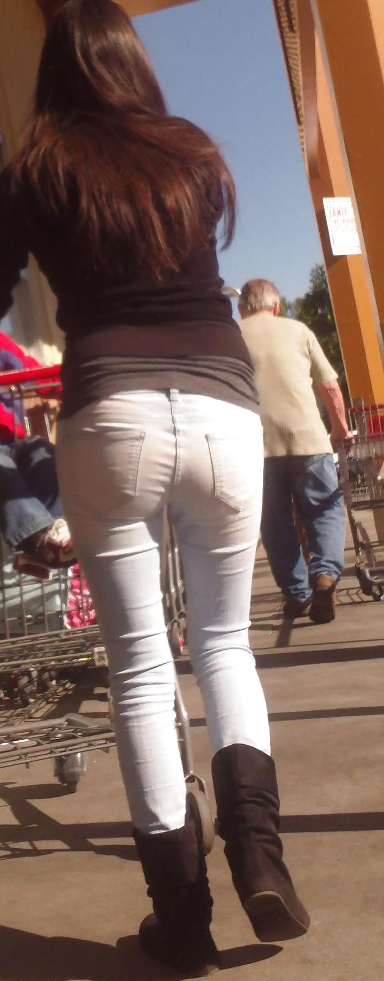 25P Popular teen girls ass & butt in jeans Part 6