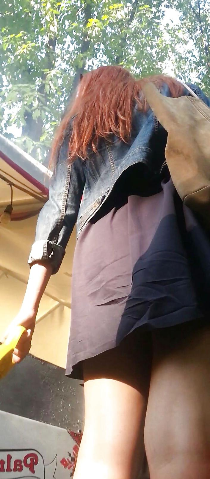 12P Spy sexy teens upskirt romanian