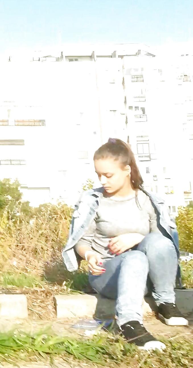 25P Spy sexy teens face romanian