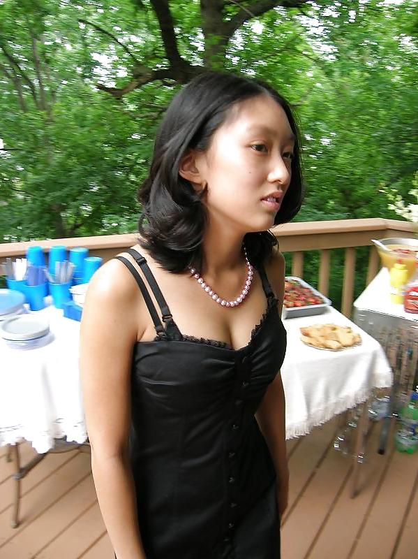 8P Tall and slim bodied Asian teen