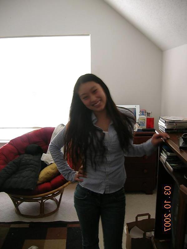 8P Tall and slim bodied Asian teen