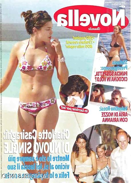 25P Princess monaco daughter s. Charlotte Casiraghi