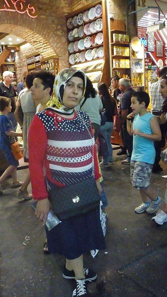 25P Turkish turbanli arab hijab