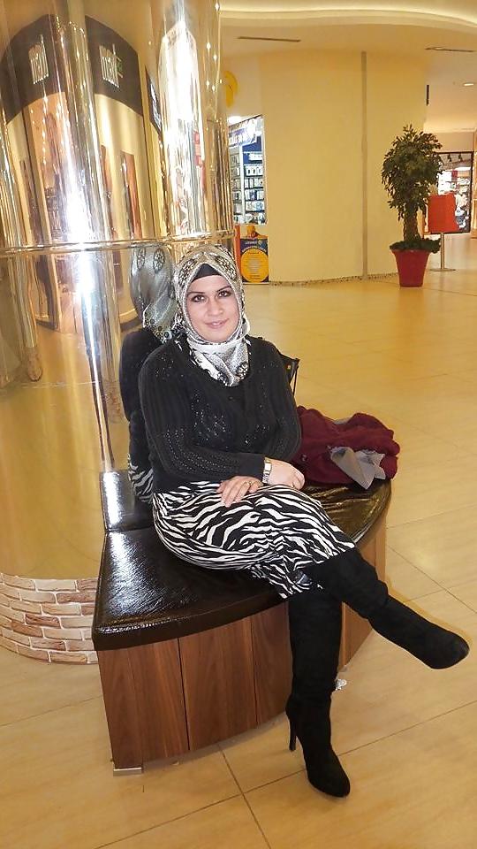 25P Turkish turbanli arab hijab