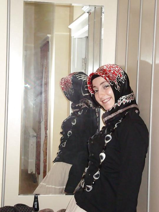 25P Turkish turbanli arab hijab