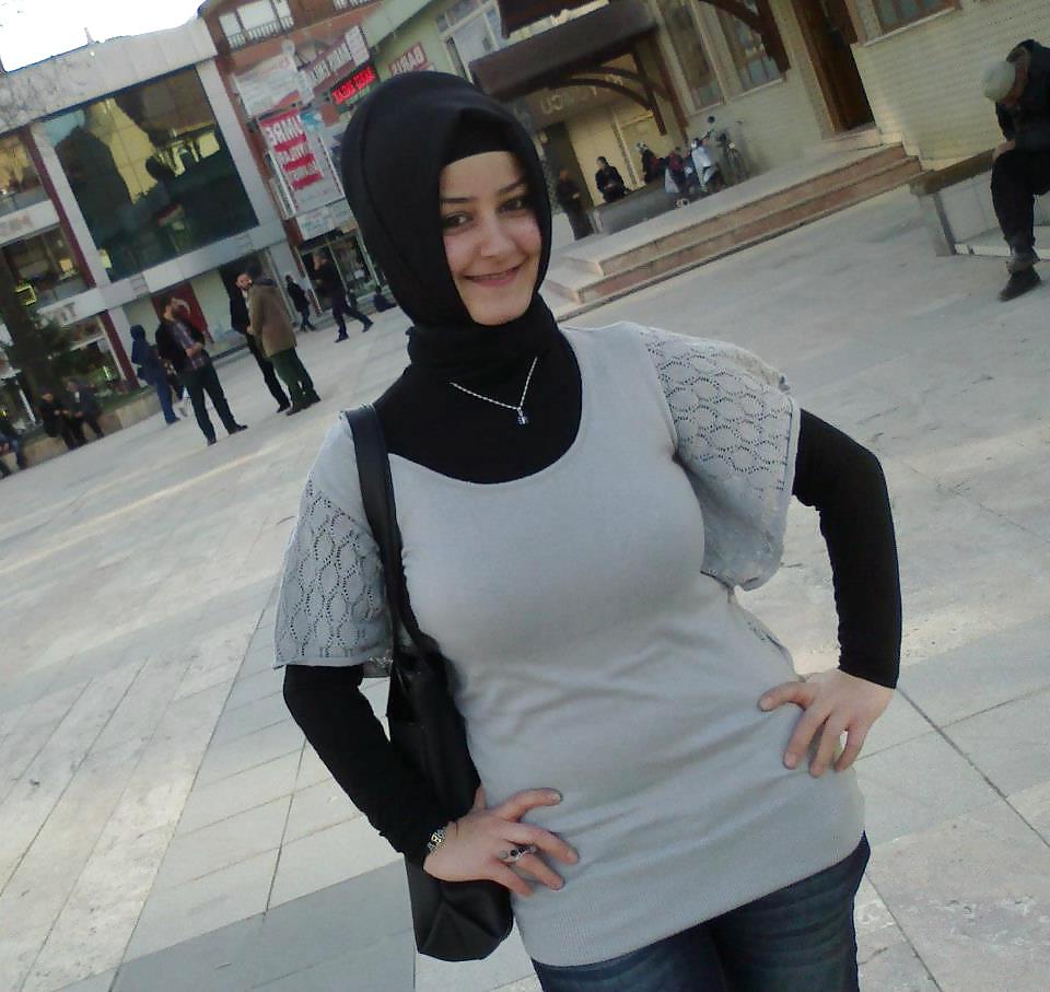 25P Turkish turbanli arab hijab