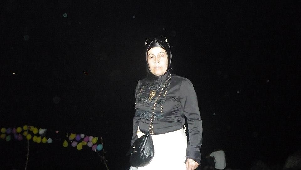 25P Turkish turbanli arab hijab