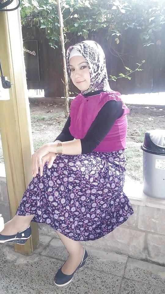 25P Turkish turbanli arab hijab