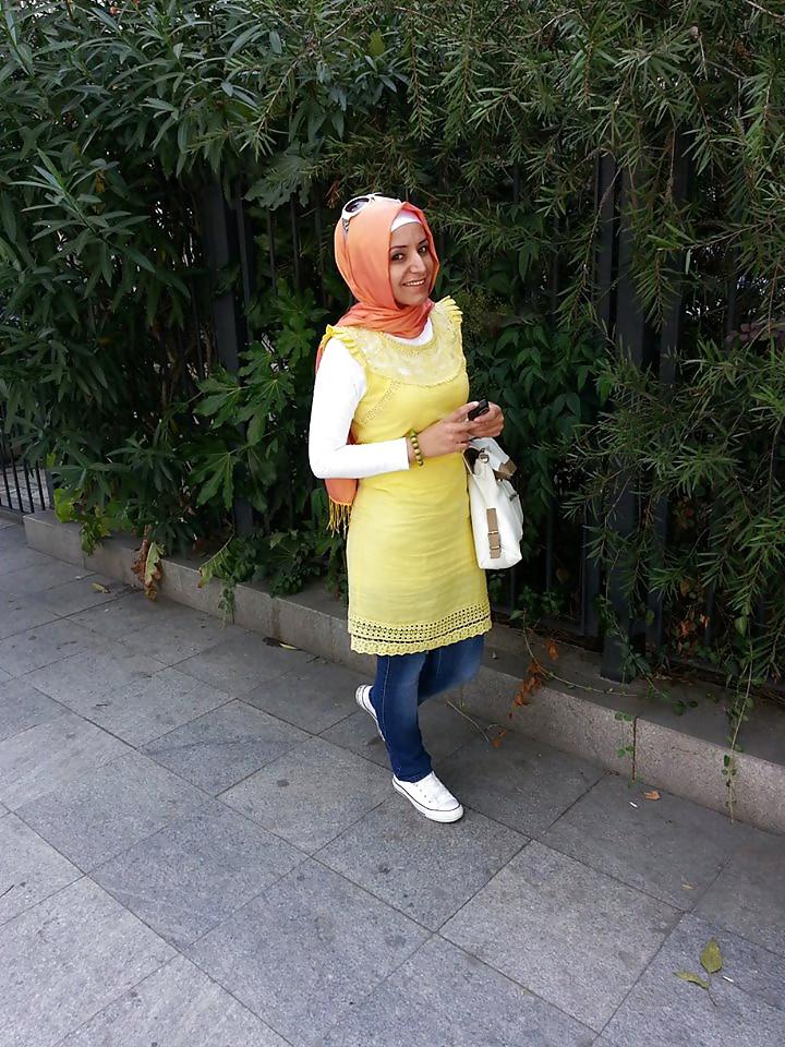 25P Turkish turbanli arab hijab