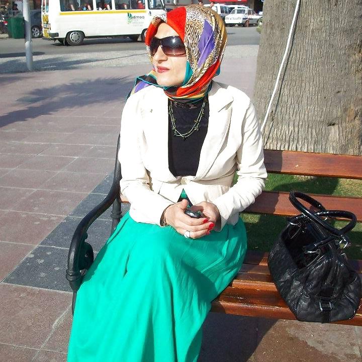 25P Turkish turbanli arab hijab