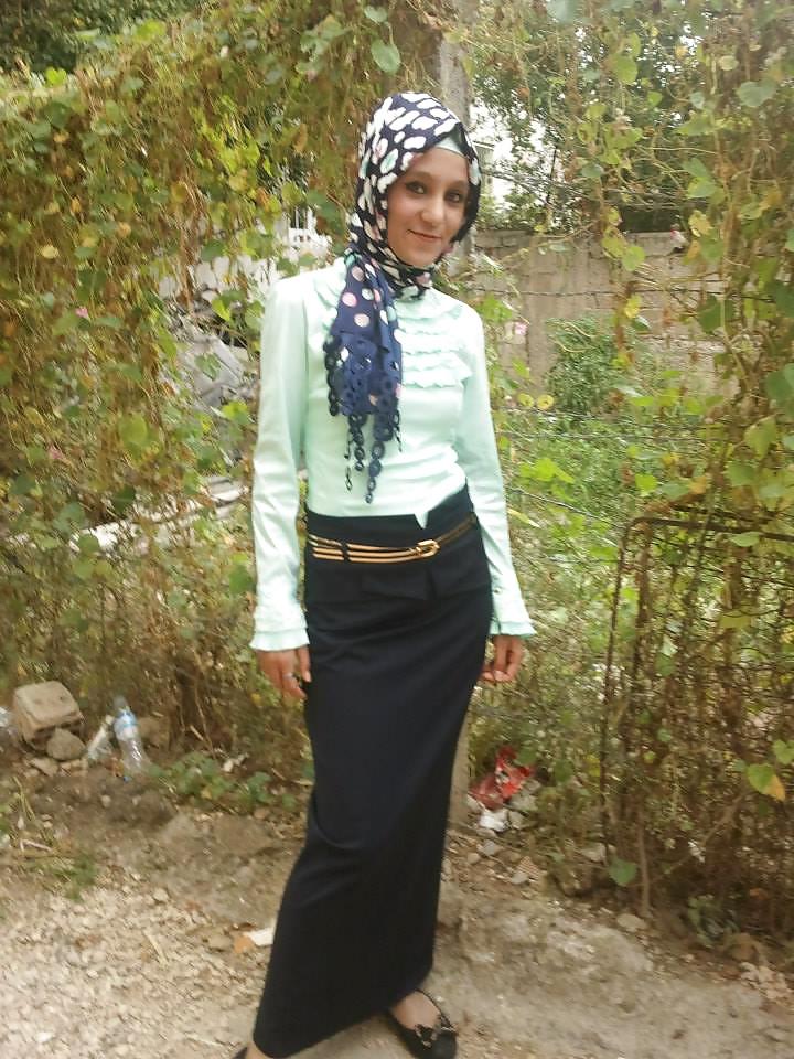25P Turkish turbanli arab hijab