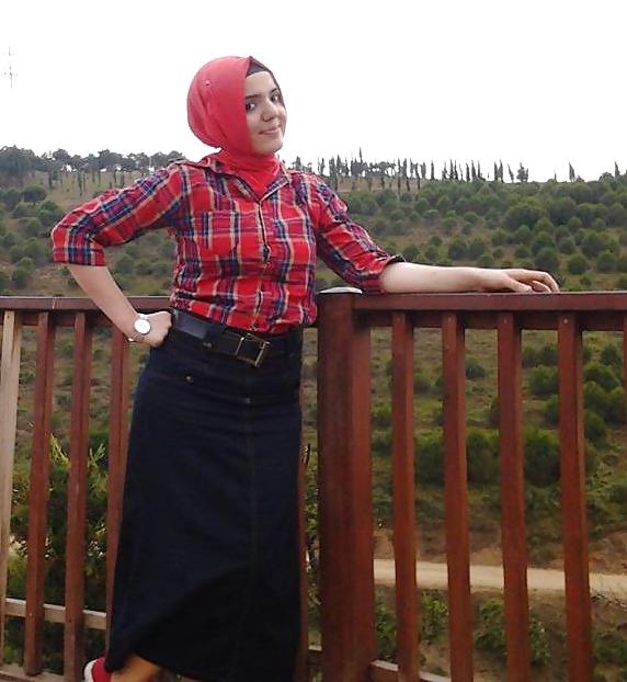 25P Turkish turbanli arab hijab