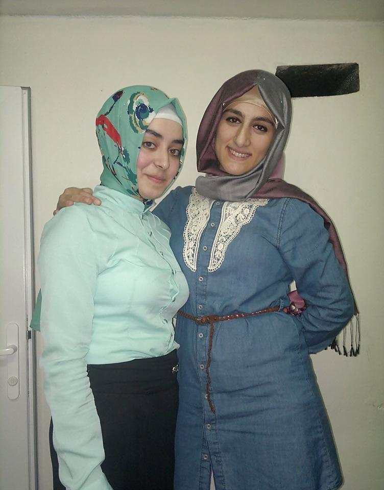 25P Turkish turbanli arab hijab