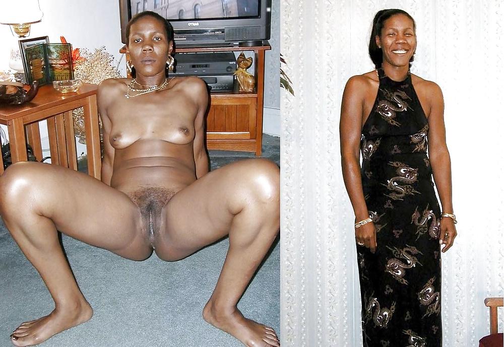 25P Clothed and Nude 7  Ebony Women 