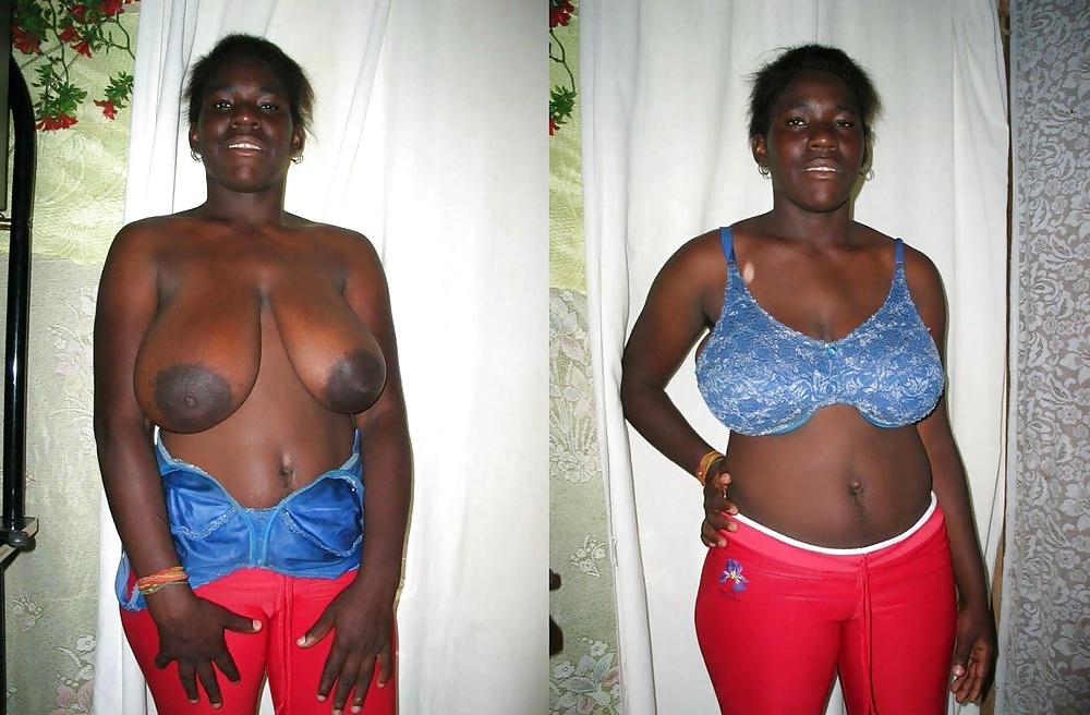 25P Clothed and Nude 7  Ebony Women 