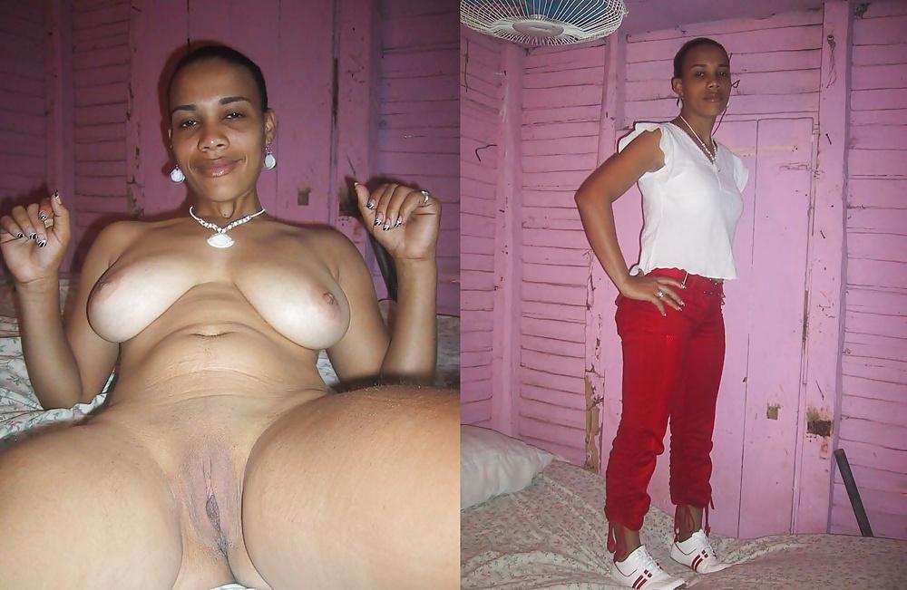 25P Clothed and Nude 7  Ebony Women 