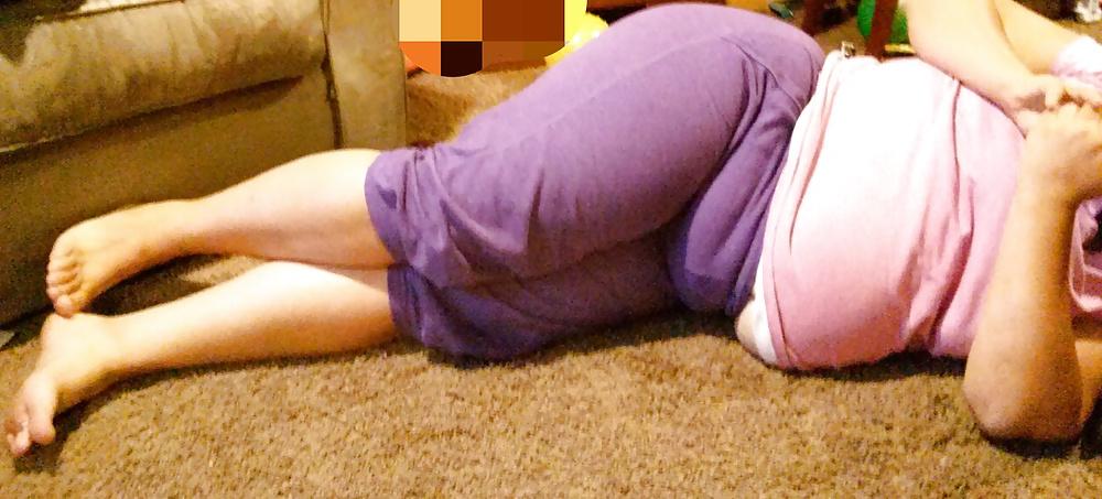 11P Bbw fat assed wife