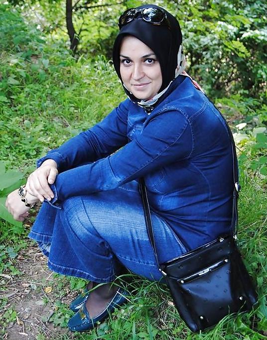 25P Turkish turbanli arab hijab
