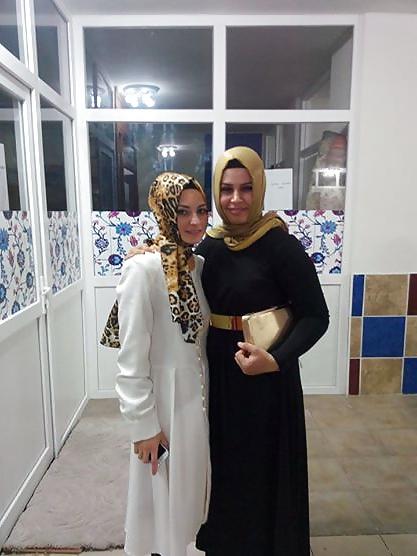 25P Turkish turbanli arab hijab