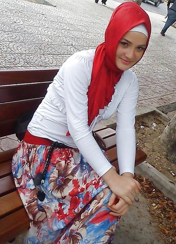 25P Turkish turbanli arab hijab