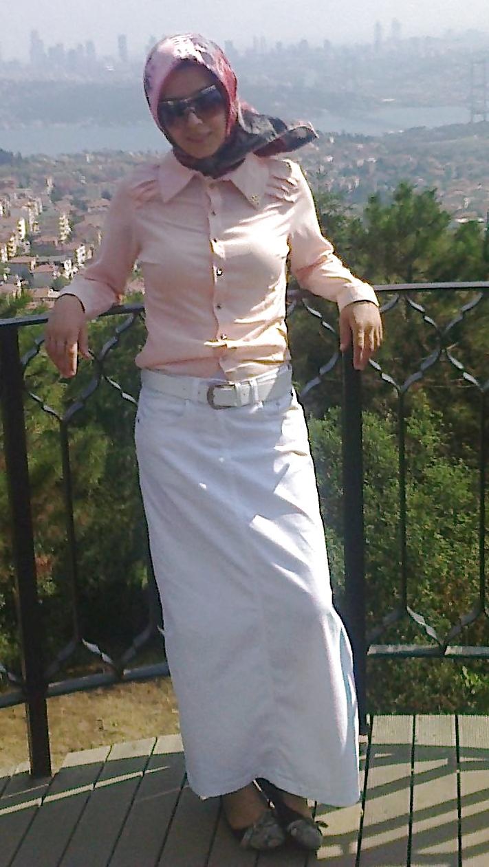25P Turkish turbanli arab hijab