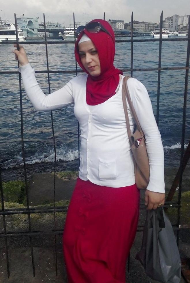25P Turkish turbanli arab hijab