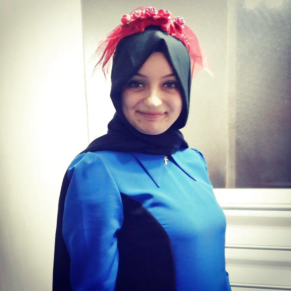 25P Turkish turbanli arab hijab