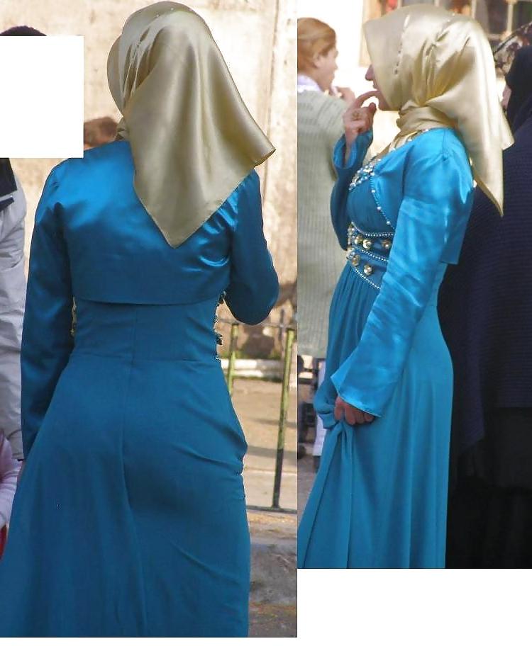 25P Turkish turbanli arab hijab