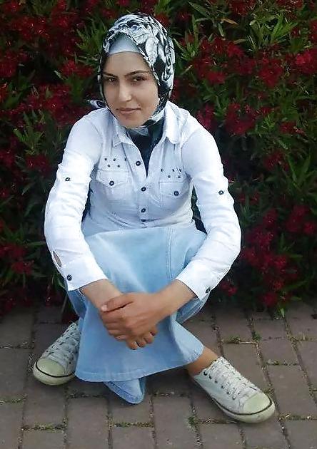 25P Turkish turbanli arab hijab