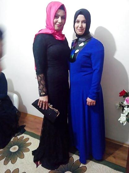 25P Turkish turbanli arab hijab