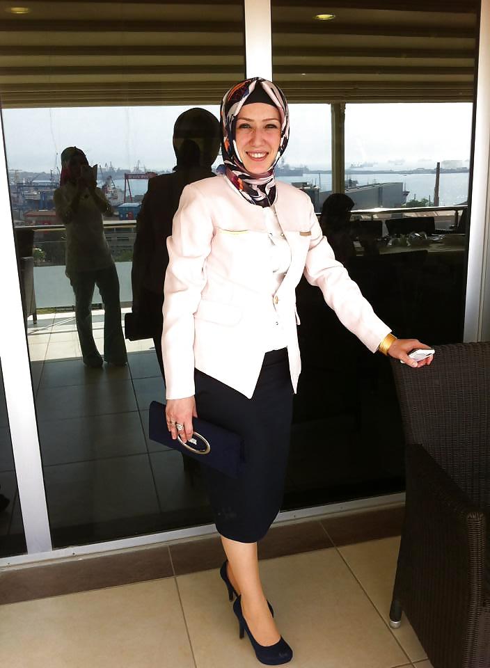 25P Turkish turbanli arab hijab