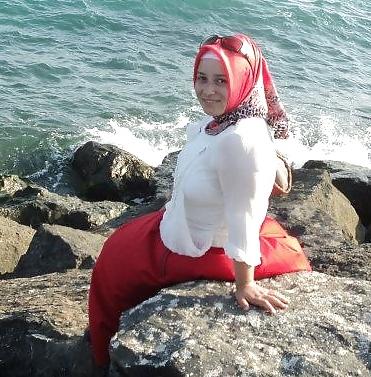 25P Turkish turbanli arab hijab