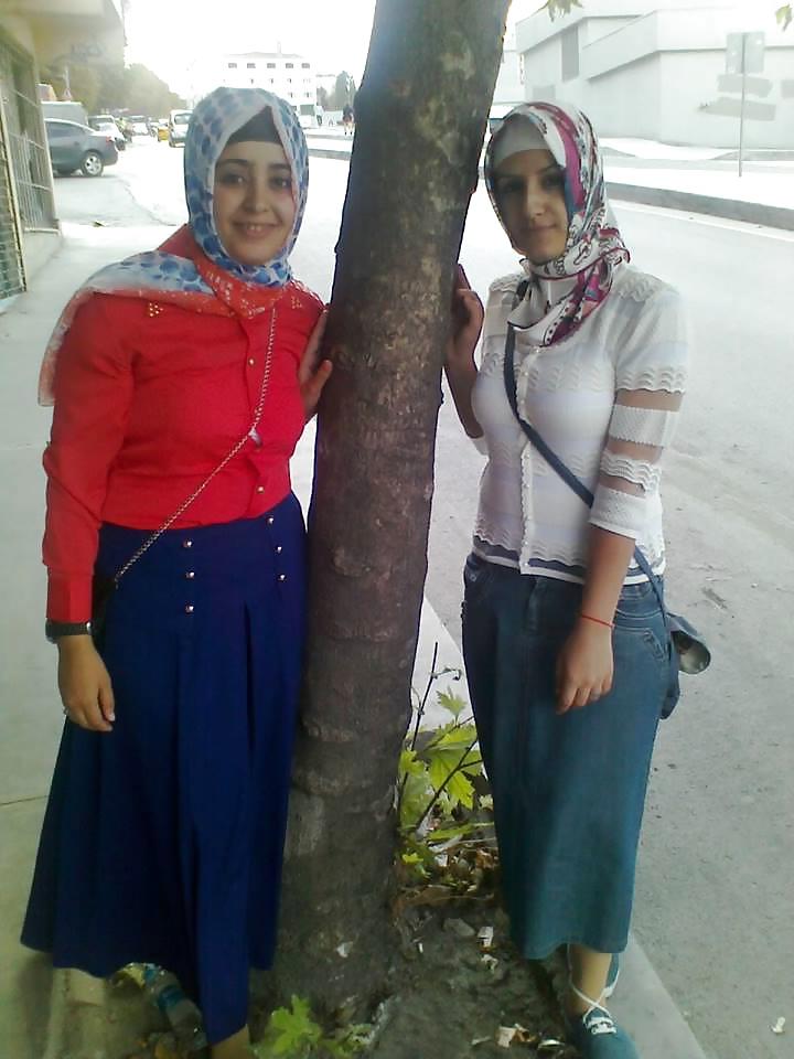 25P Turkish turbanli arab hijab