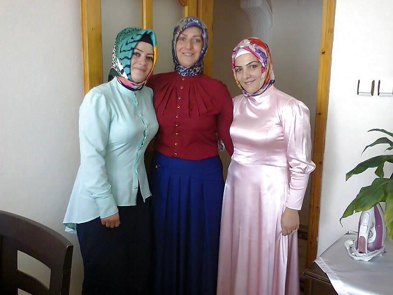 25P Turkish turbanli arab hijab