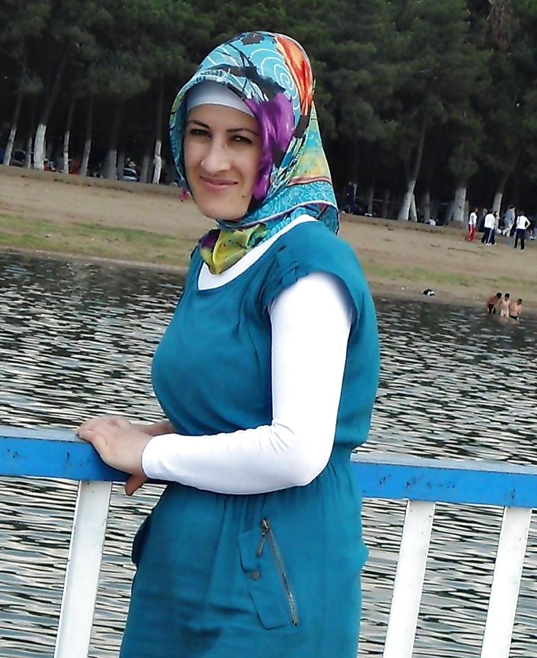 25P Turkish turbanli arab hijab