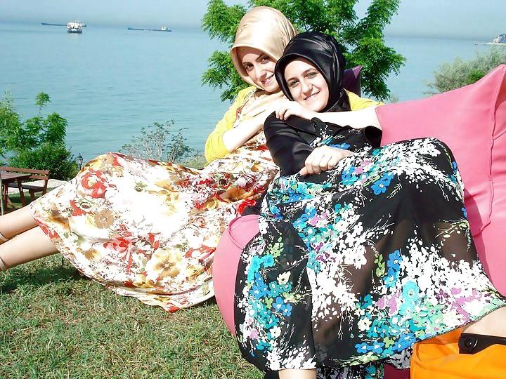 25P Turkish turbanli arab hijab