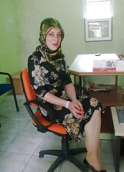 25P Turkish turbanli arab hijab