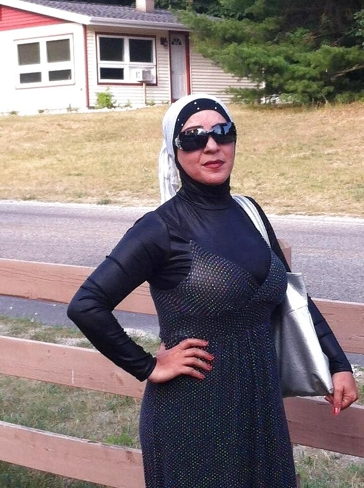 25P Turkish turbanli arab hijab