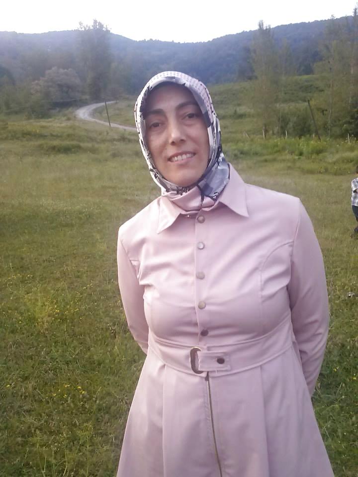 25P Turkish turbanli arab hijab