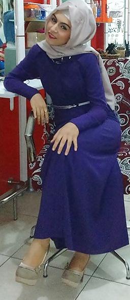 25P Turkish turbanli arab hijab