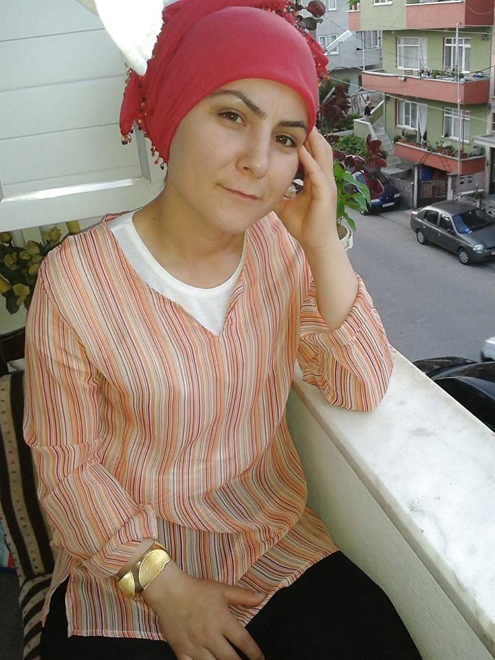 25P Turkish turbanli arab hijab