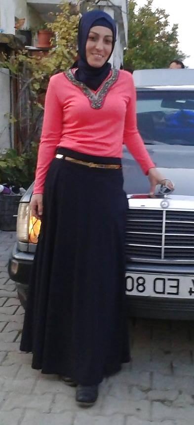 25P Turkish turbanli arab hijab