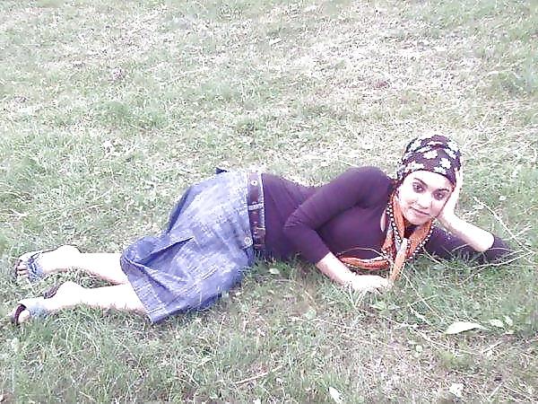 25P Turkish turbanli arab hijab