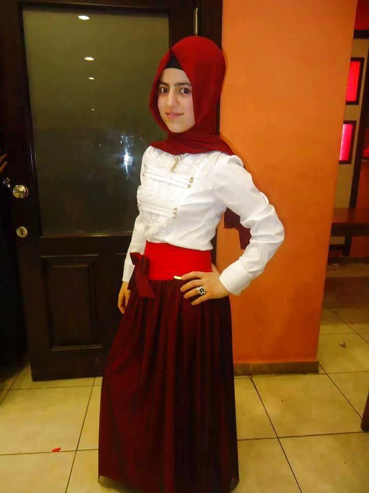 25P Turkish turbanli arab hijab