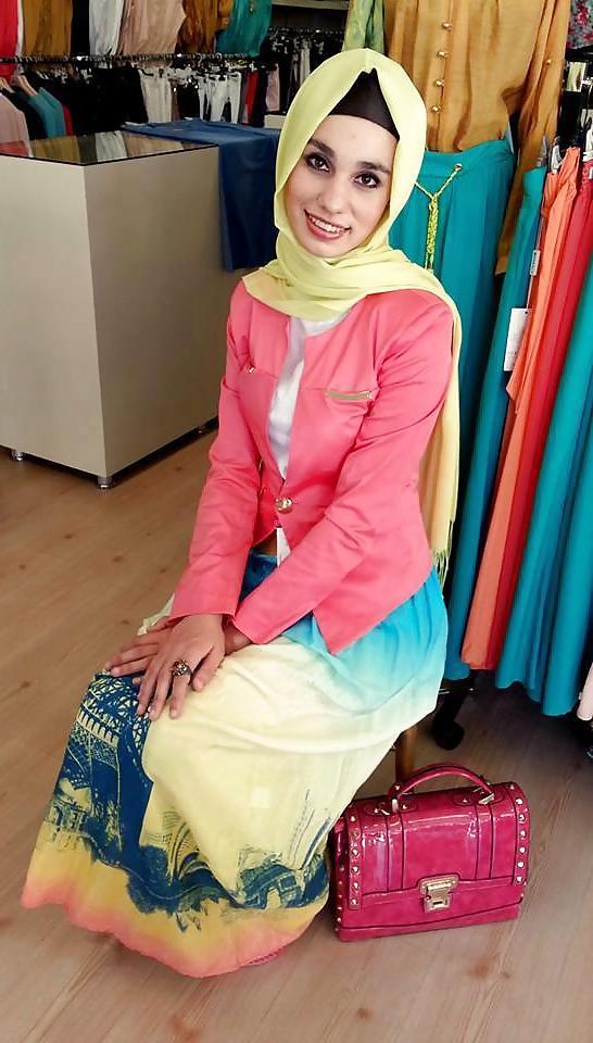 25P Turkish turbanli arab hijab