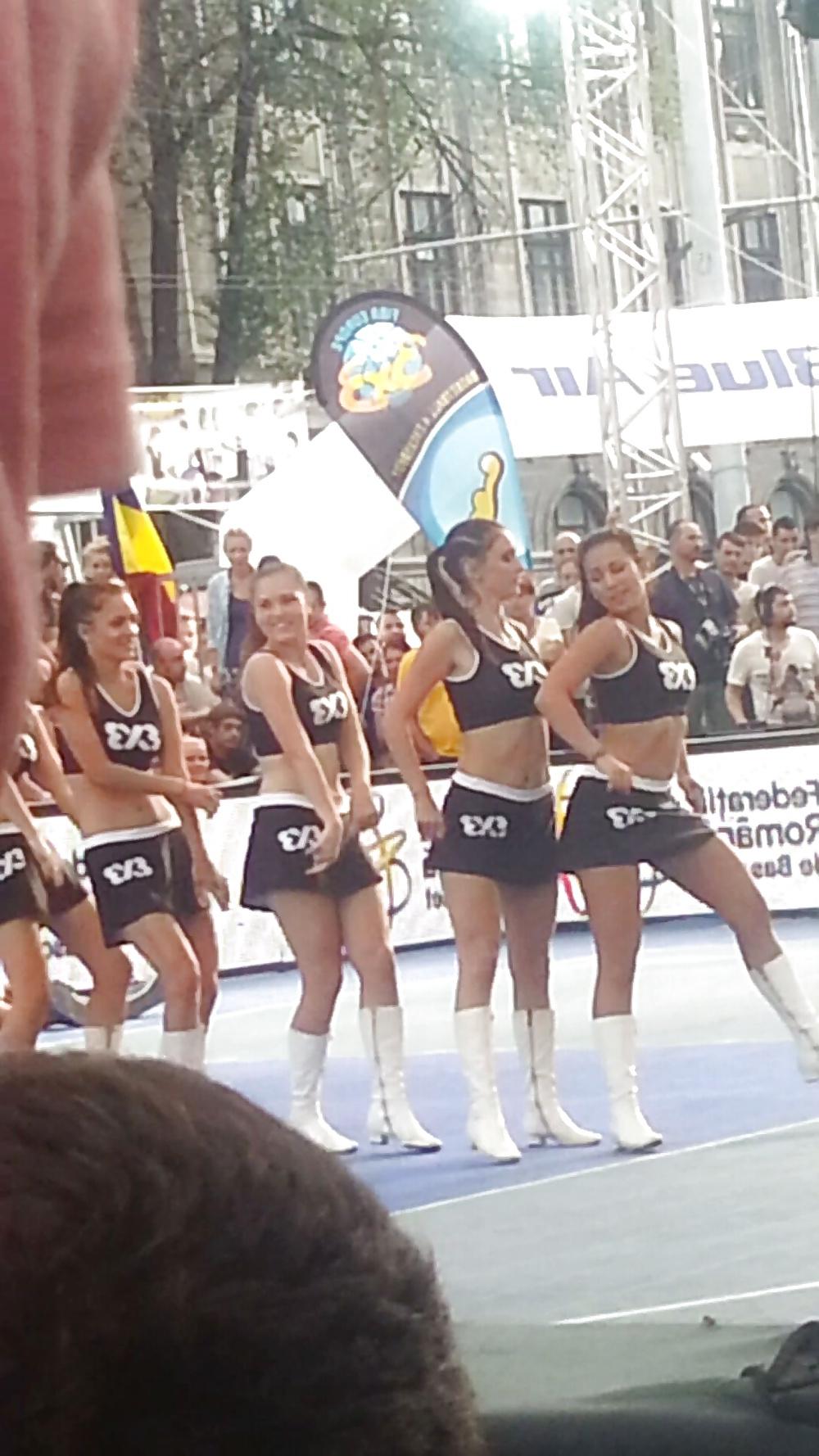25P Spy sexy cheer teens romanian