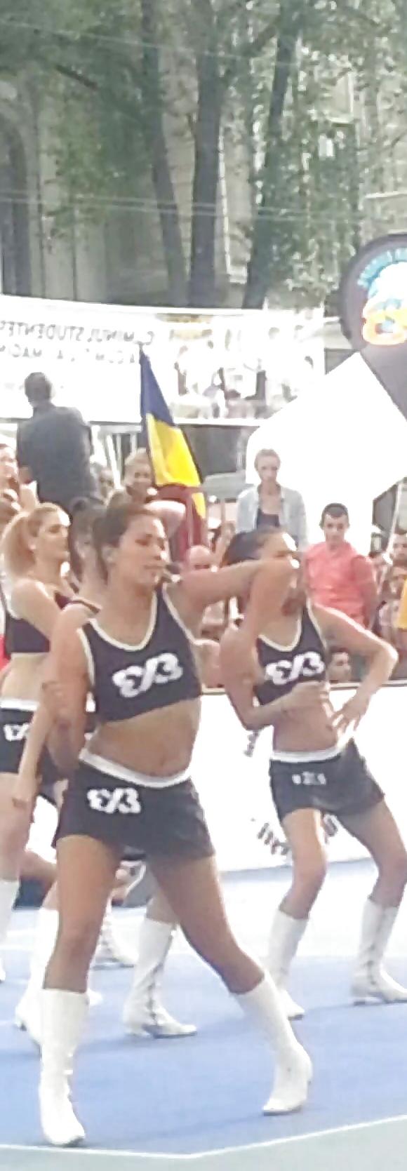 25P Spy sexy cheer teens romanian