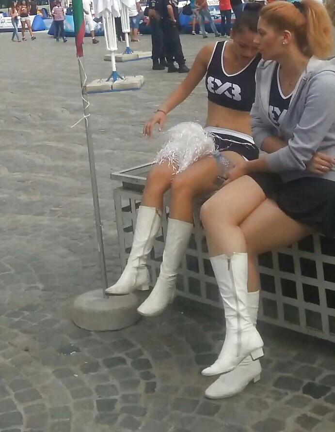 25P Spy sexy cheer teens romanian