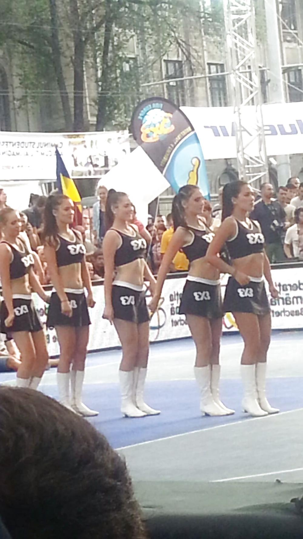 25P Spy sexy cheer teens romanian