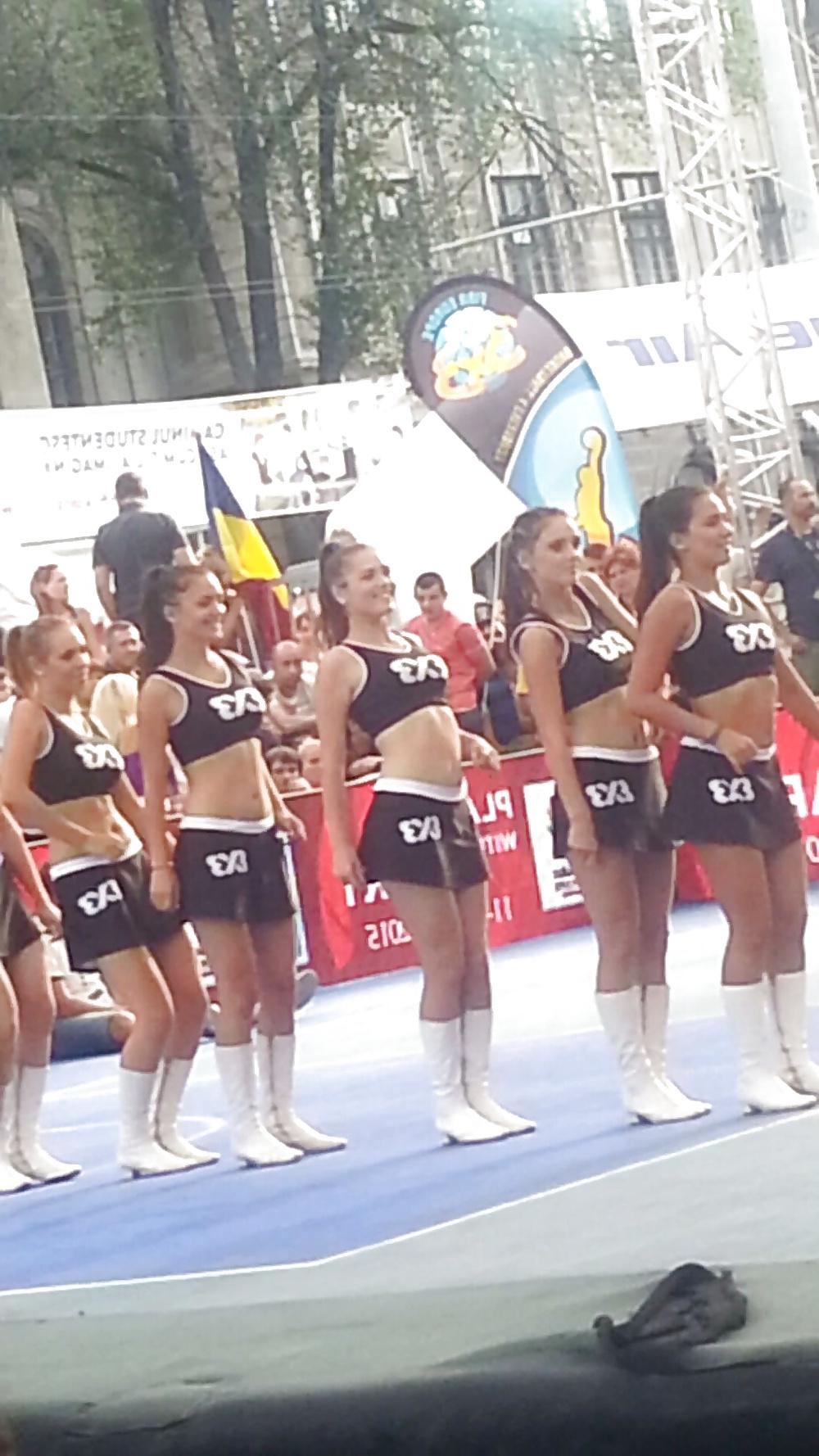 25P Spy sexy cheer teens romanian